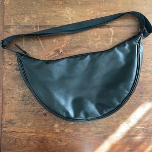 Uniqlo Faux Leather Round Shoulder Bag, NWOT